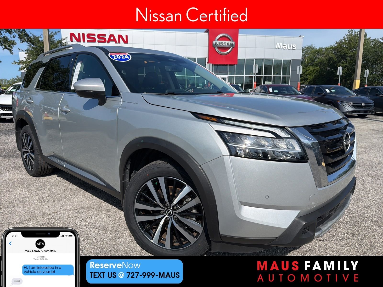 2024 Nissan Pathfinder Platinum 4WD's photo
