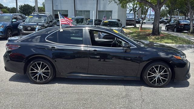 Used 2024 Midnight Black Metallic Toyota SE image 10