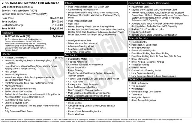 Used 2025 Green Genesis Advanced image 4