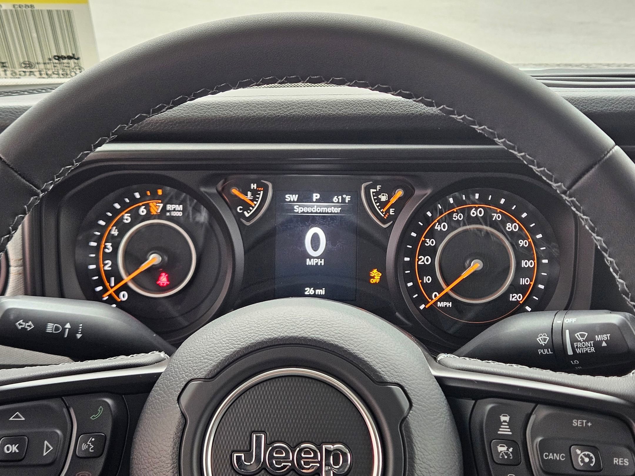 New 2026 Black Clearcoat Jeep Sport S image 15