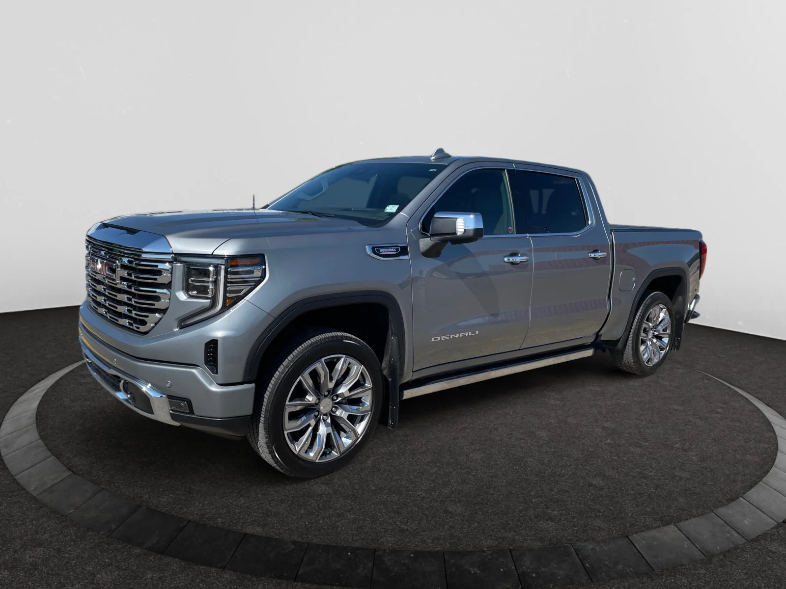 Used 2024 Gray GMC Denali Crew 3.0L Leather Sunroof Navigation 4x4 image 1