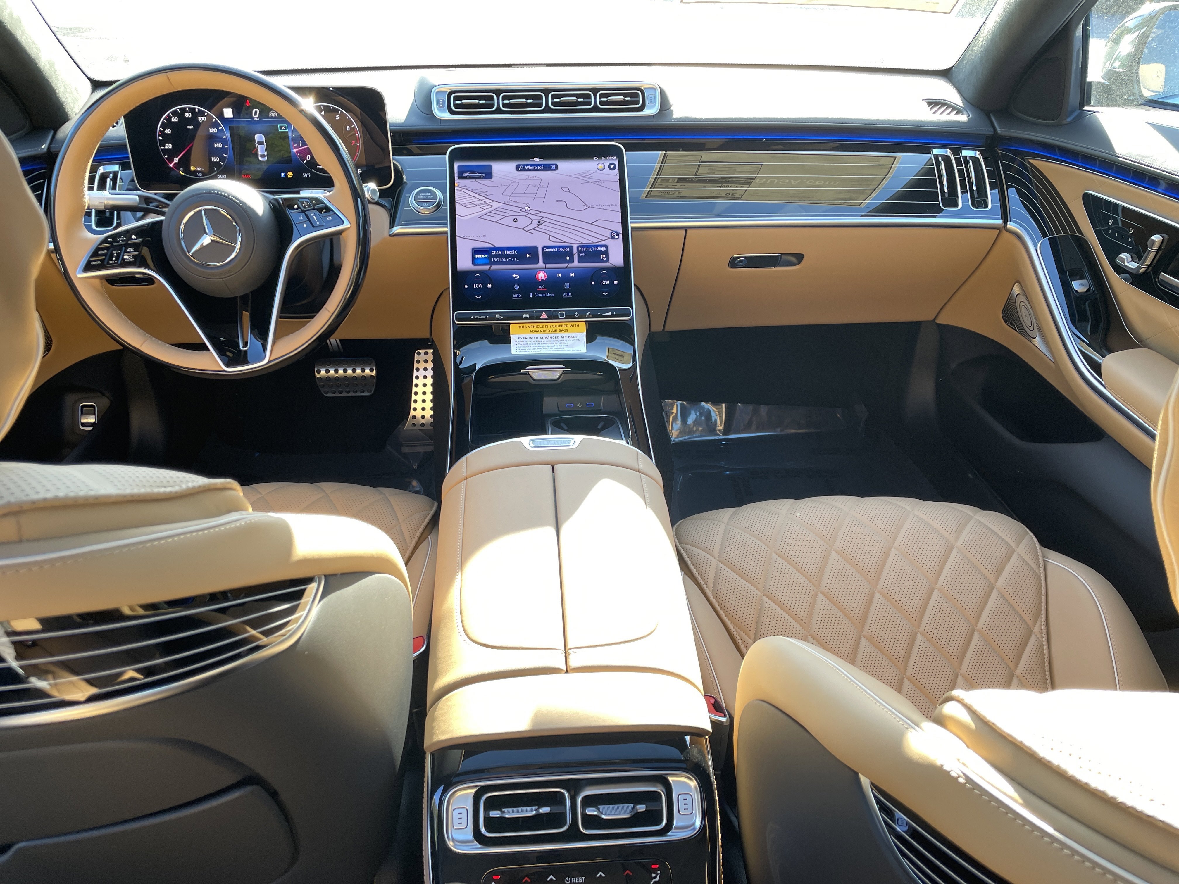 New 2026 MANUFAKTUR Exclusive Allanite Green Metallic Mercedes-Benz S 580 4MATIC® Sedan image 22