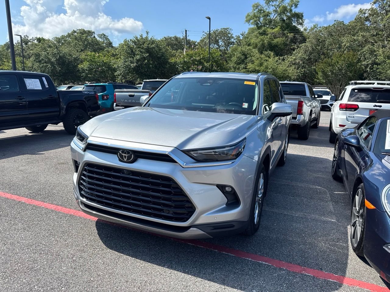 Used 2024 Silver Toyota Platinum image 1