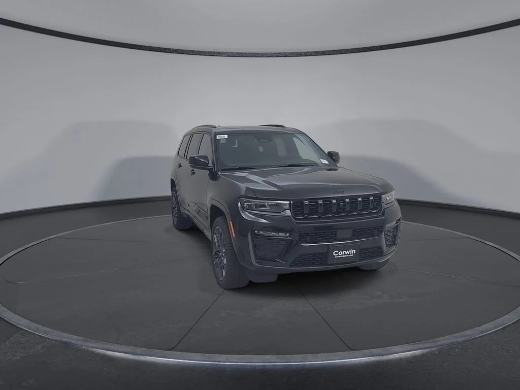 New 2026 Diamond Black Crystal Pearl-Coat Exterior Paint Jeep Summit image 4