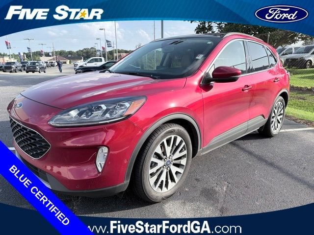 Used 2020 Red Ford Titanium image 7