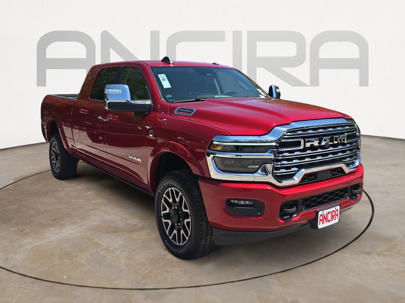 New 2027 Molten Red Pearlcoat RAM Longhorn image 4