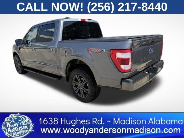 Used 2022 Carbonized Gray Metallic Ford Lariat image 5