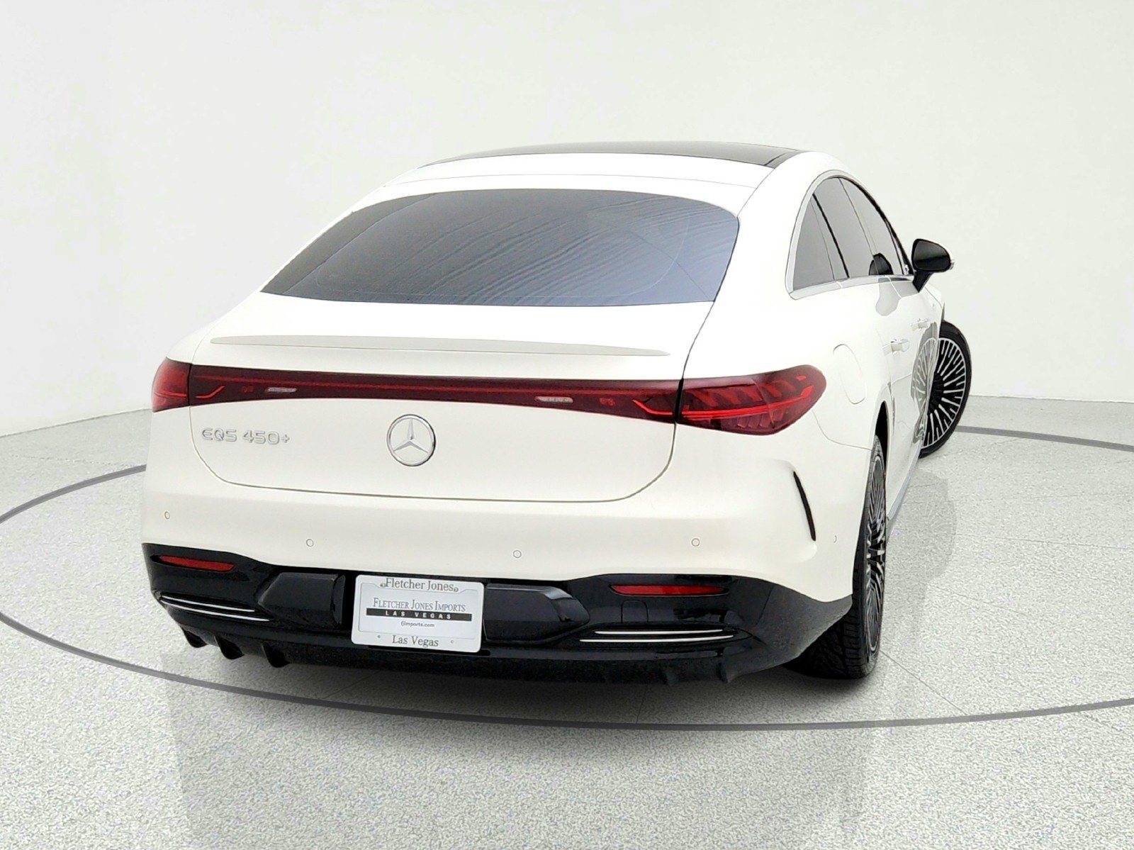 Certified Used 2023 MANUFAKTUR Diamond White Mercedes-Benz EQS 450+ image 10