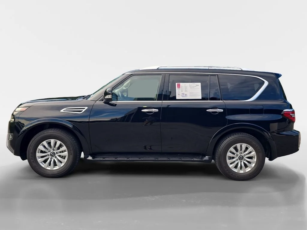 Certified Used 2024 Super Black Nissan SV image 2