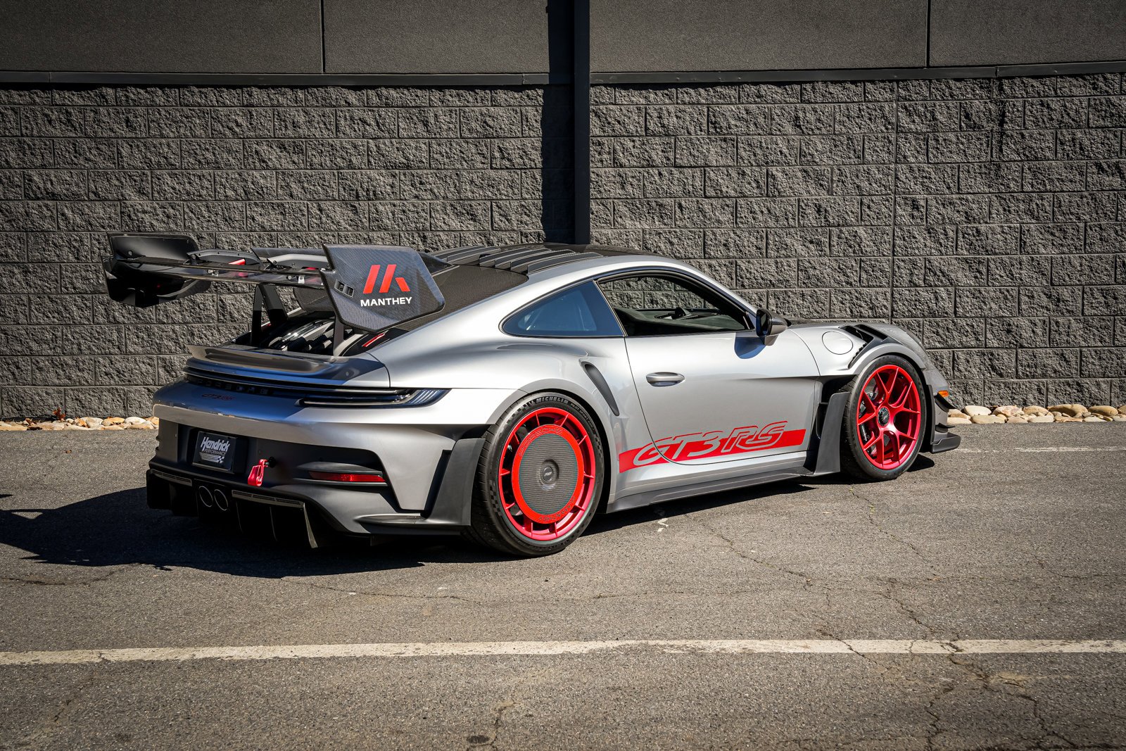 Used 2025 GT Silver Metallic Porsche GT3 RS Manthey image 7