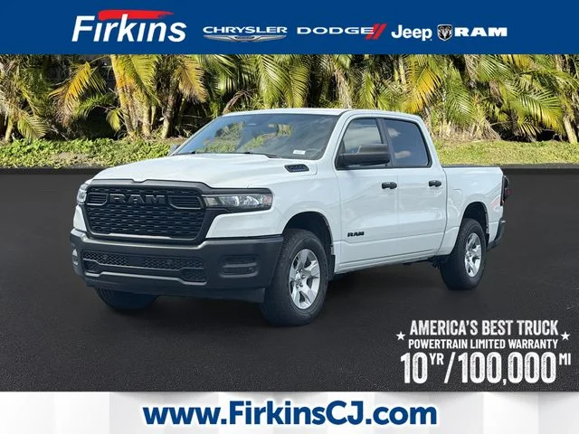 New 2026 Bright White Clearcoat RAM Tradesman image 1