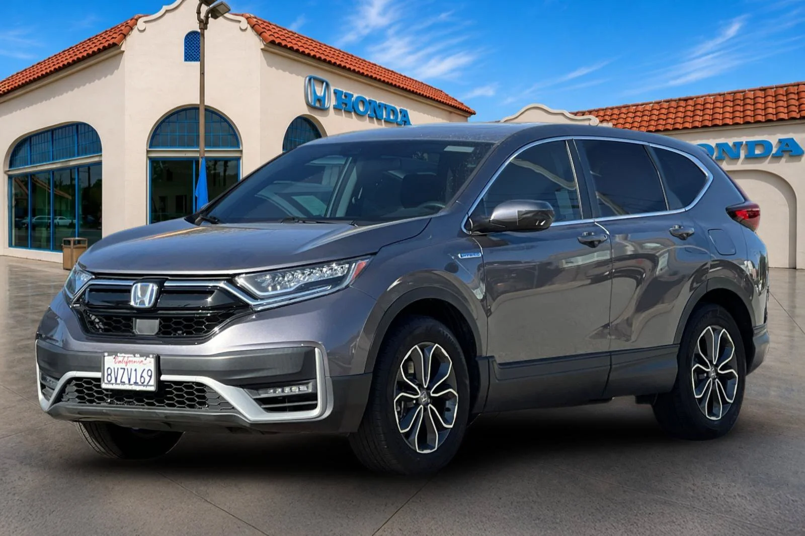 Certified Used 2021 Modern Steel Metallic Honda EX image 8
