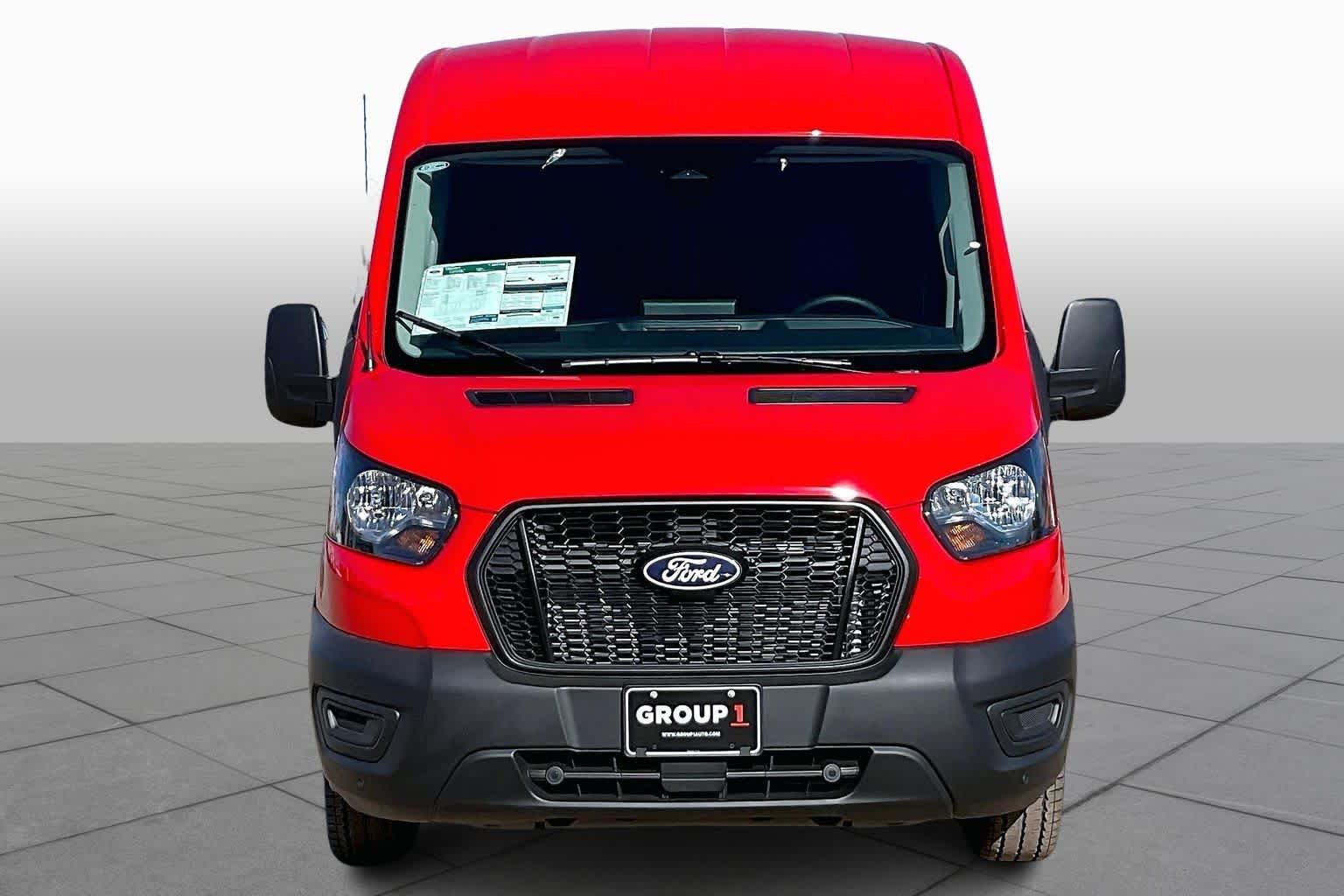 New 2026 Race Red Ford Cargo Van image 3