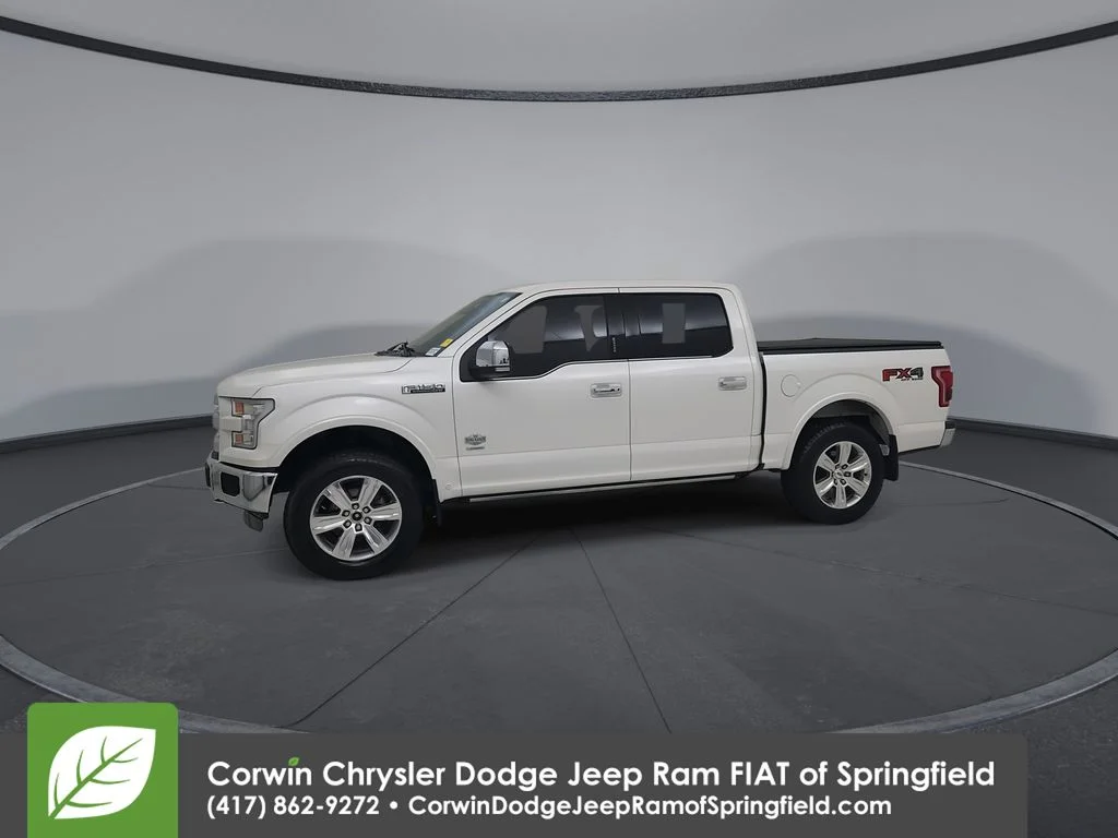 Used 2015 White Ford King Ranch image 8