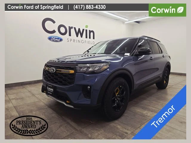 New 2026 Vapor Blue Metallic Ford Tremor® image 1