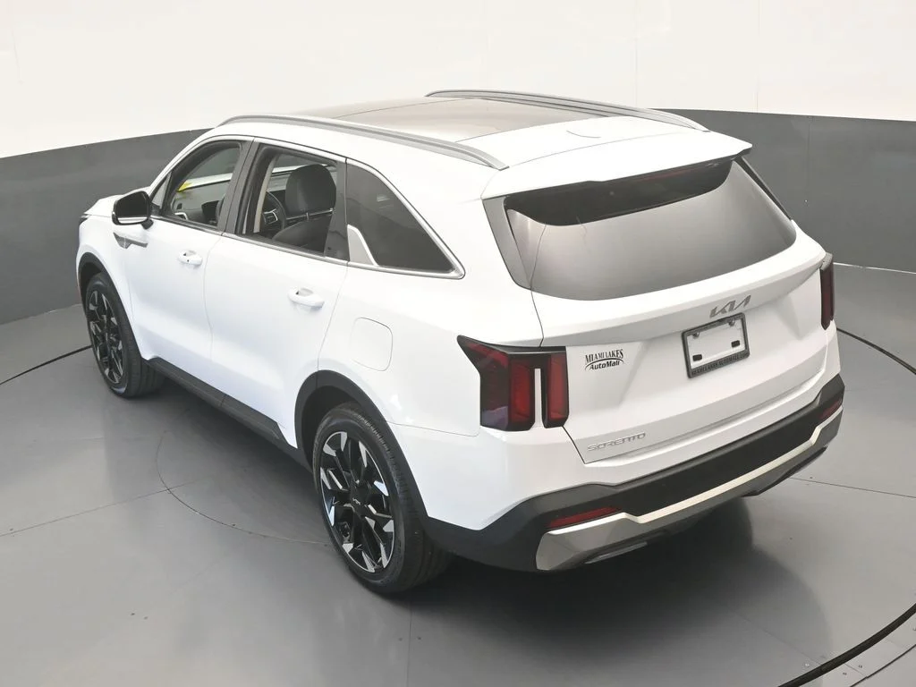 Used 2025 Glacial White Pearl Kia EX image 51