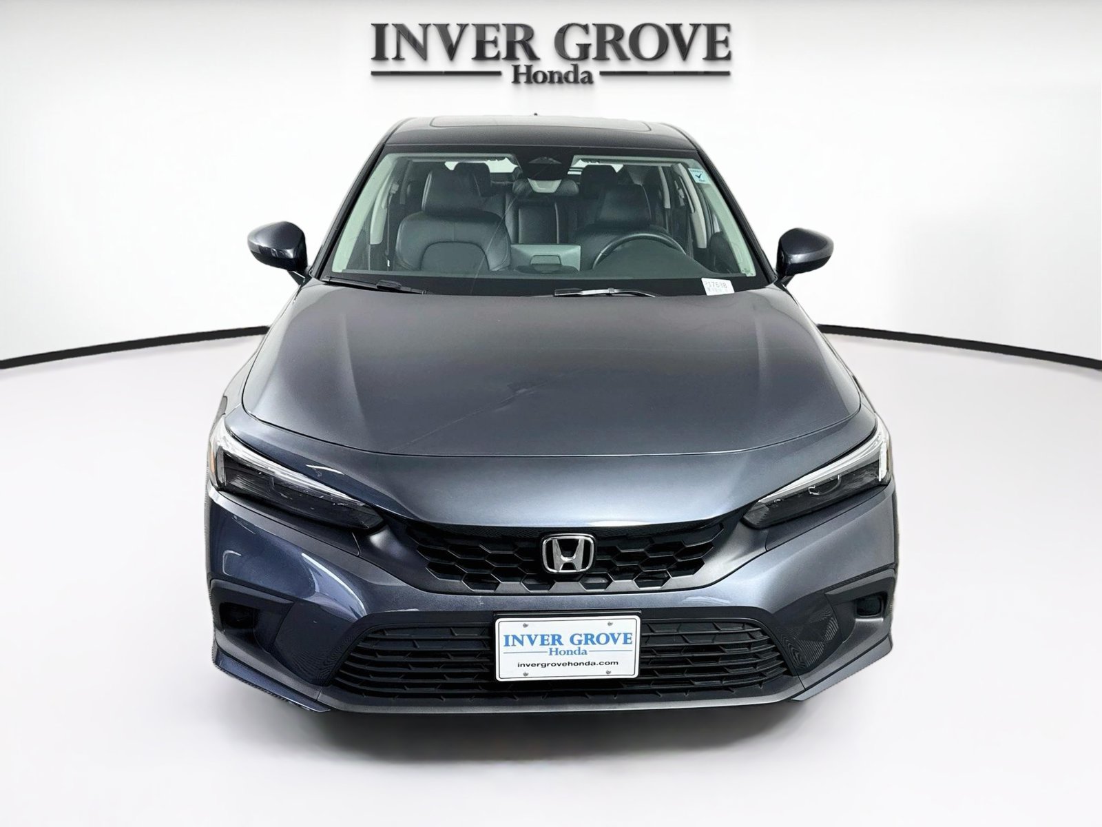 Certified 2024 Honda Civic Hatchback EX-L with VIN 19XFL1H72RE016665 for sale in Inver Grove Heights, Minnesota