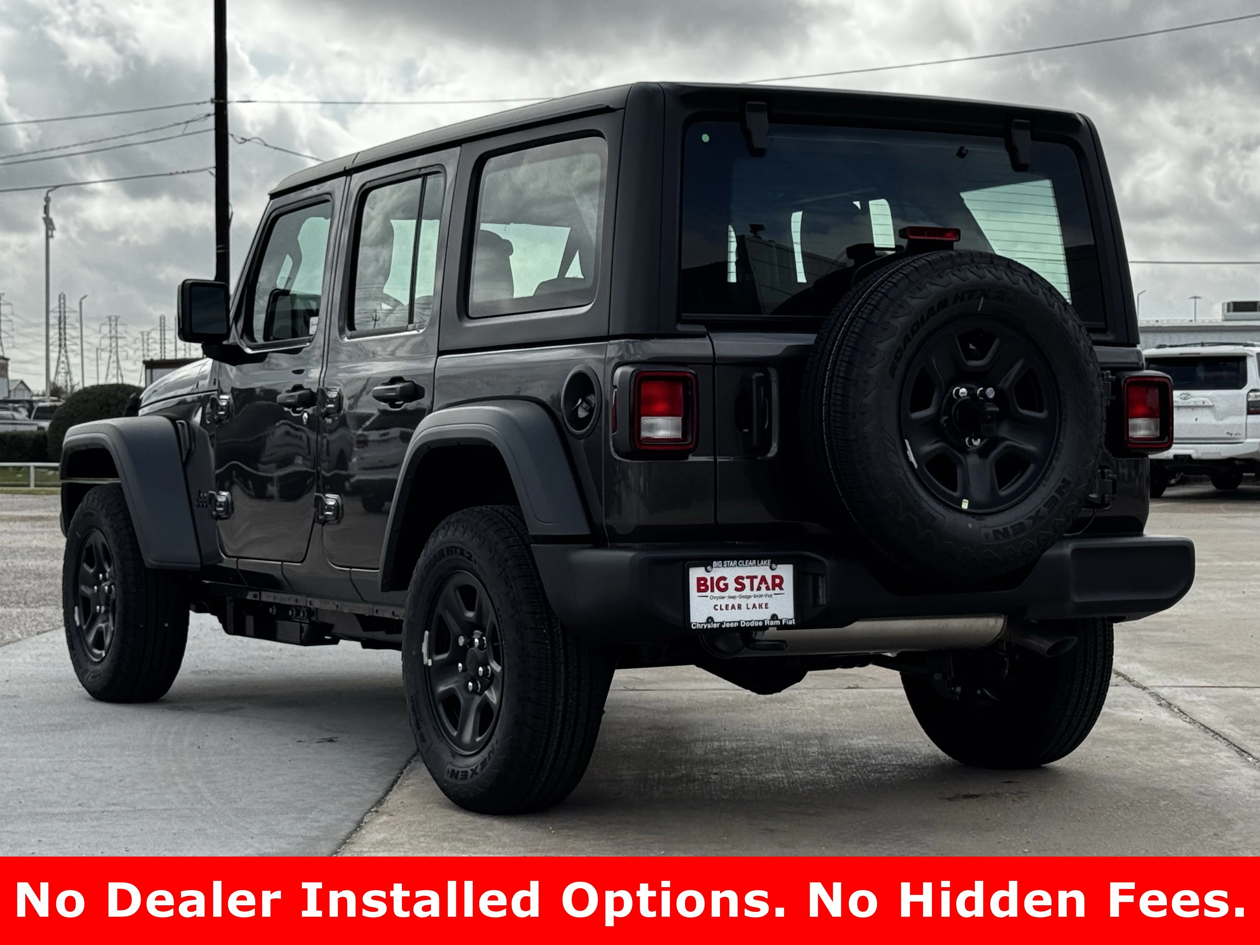 New 2026 Granite Crystal Metallic Clearcoat Jeep Sport image 7
