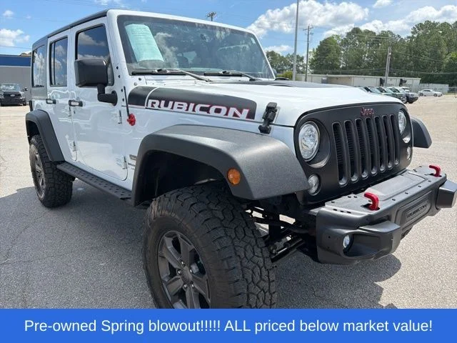 Used 2018 White Jeep Unlimited Rubicon image 17