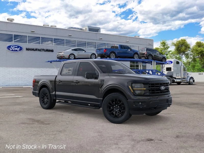 New 2026 Agate Black Metallic Ford XLT image 7