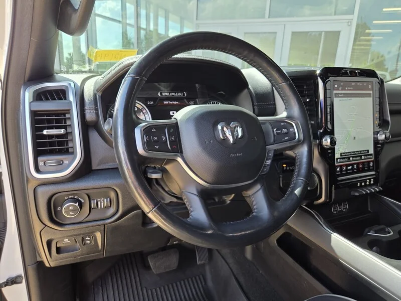 Used 2020 Ivory White RAM LARAMIE 4X2 CREW CAB 5