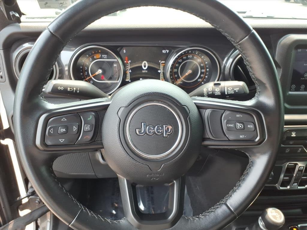 Used 2021 Granite Crystal Metallic Clearcoat Jeep Unlimited Sport Altitude image 17