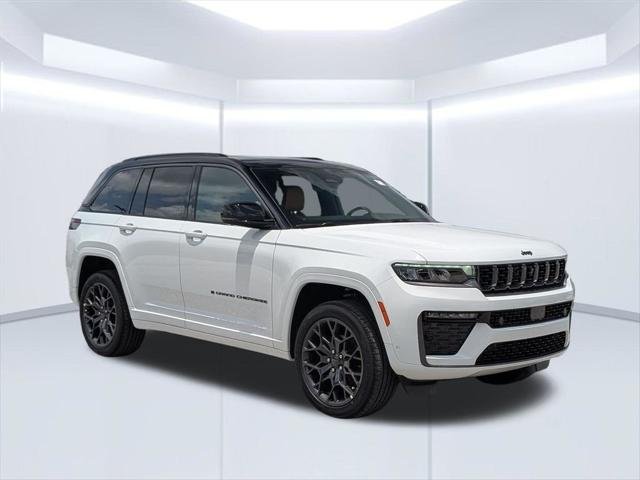 New 2026 Bright White Clear-Coat Exterior Paint Jeep Summit image 9
