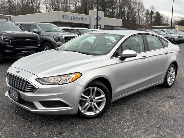 Used 2018 Ford Fusion Hybrid S with VIN 3FA6P0UU5JR122105 for sale in Lenoir, NC