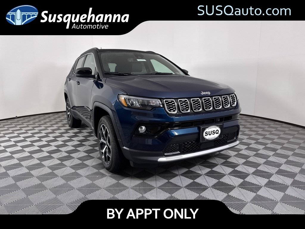 New 2026 Fathom Blue Pearl Coat Jeep Limited image 1
