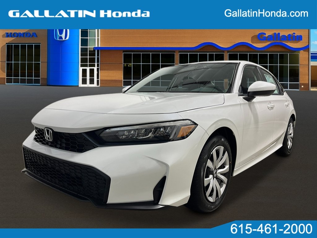 New 2026 Platinum White Pearl Honda LX image 1