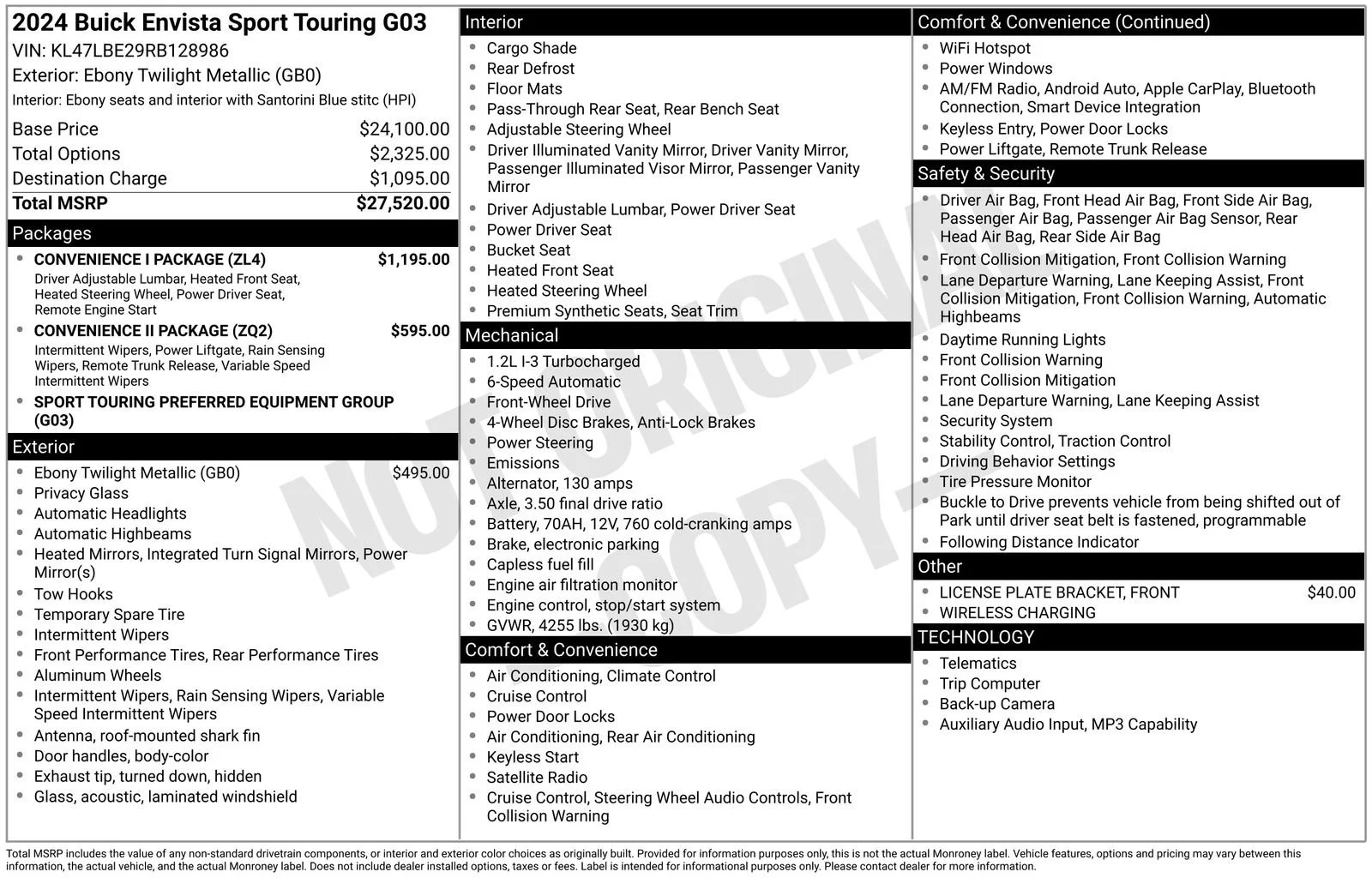 2024 Buick Envista Sport Touring - Photo 21