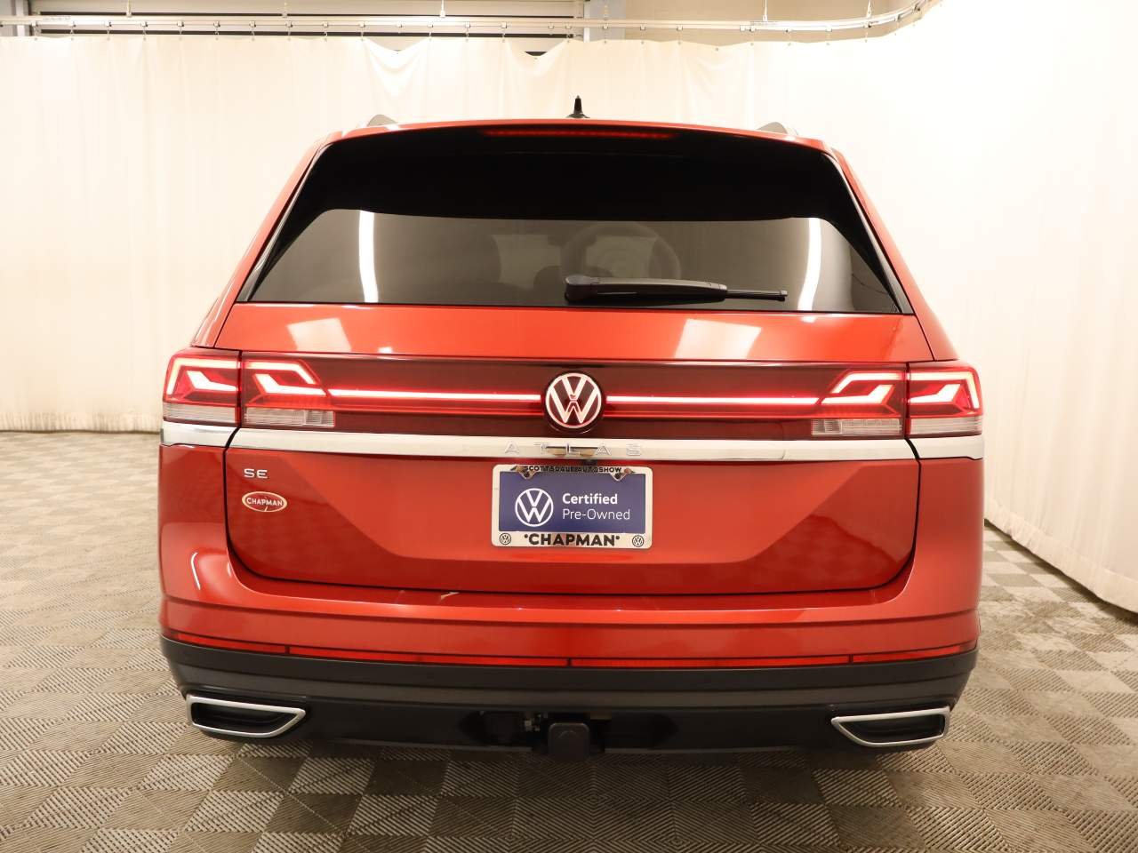 Certified Used 2024 Aurora Red Metallic Volkswagen SE image 6