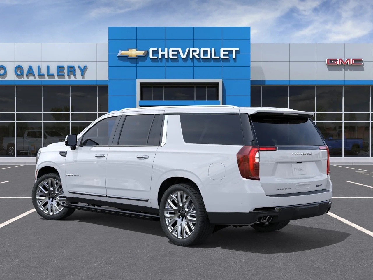 New 2026 Glacier White Tricoat GMC Denali Ultimate image 3