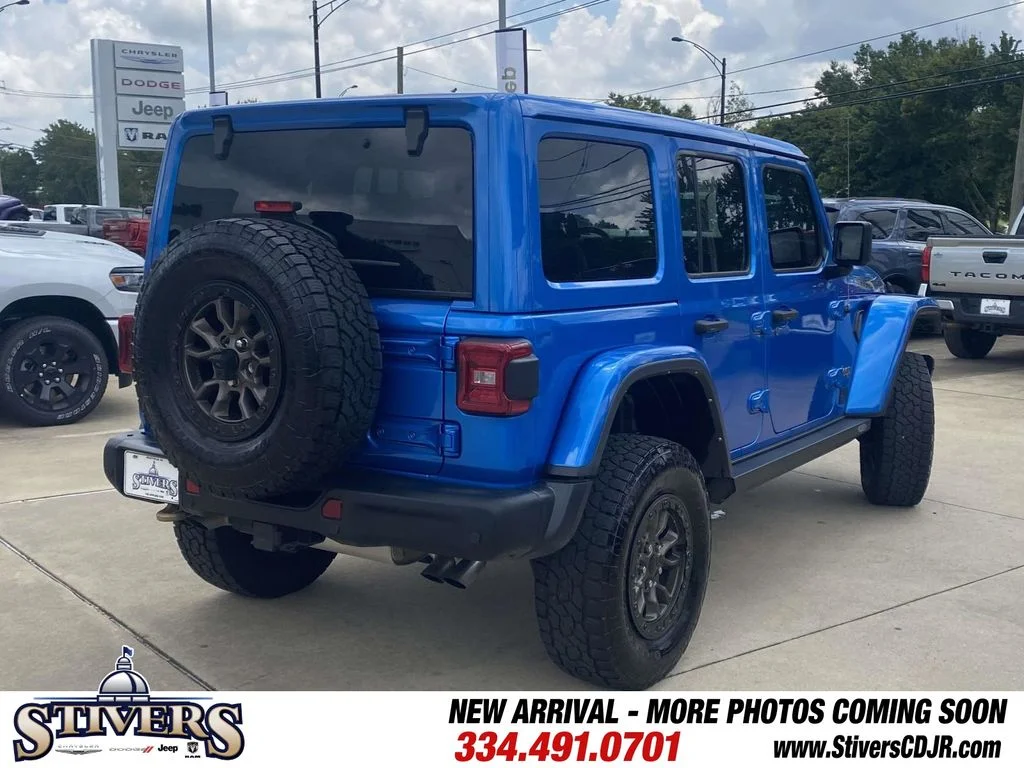 Used 2022 Blue Jeep Unlimited Rubicon 392 image 42
