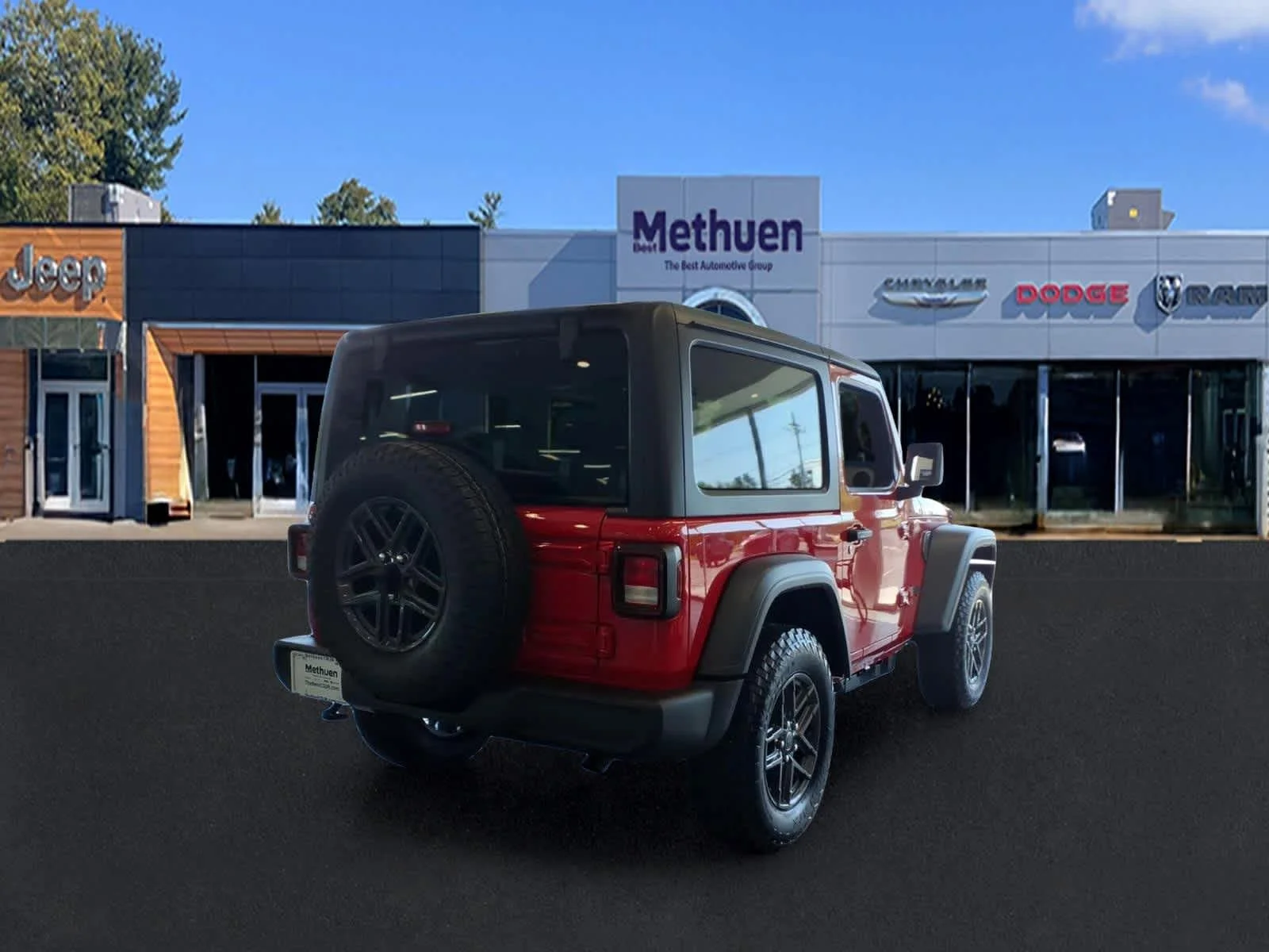 New 2026 Firecracker Red Clearcoat Jeep Sport S image 6