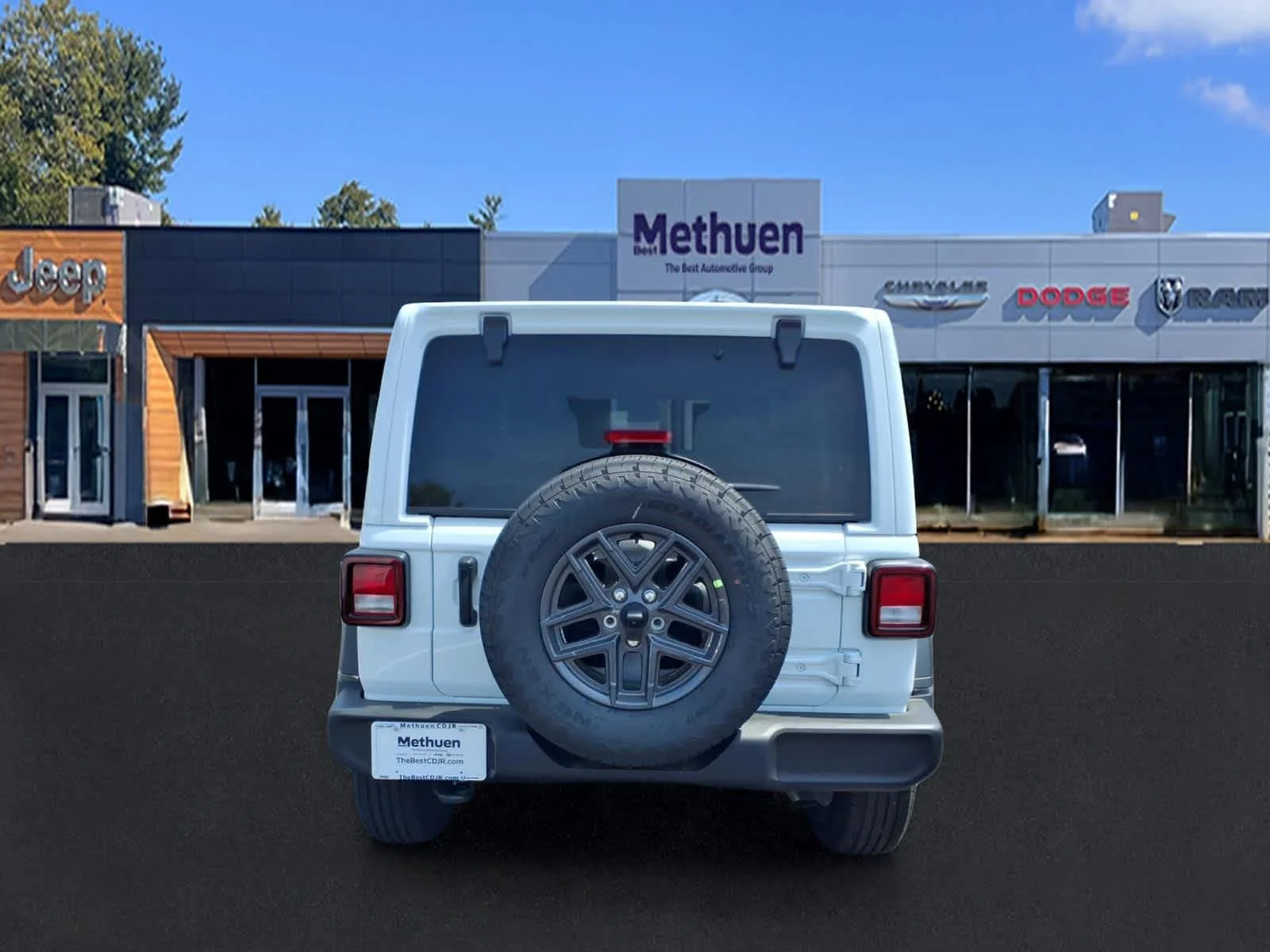 New 2026 Bright White Clearcoat Jeep Sport S image 5