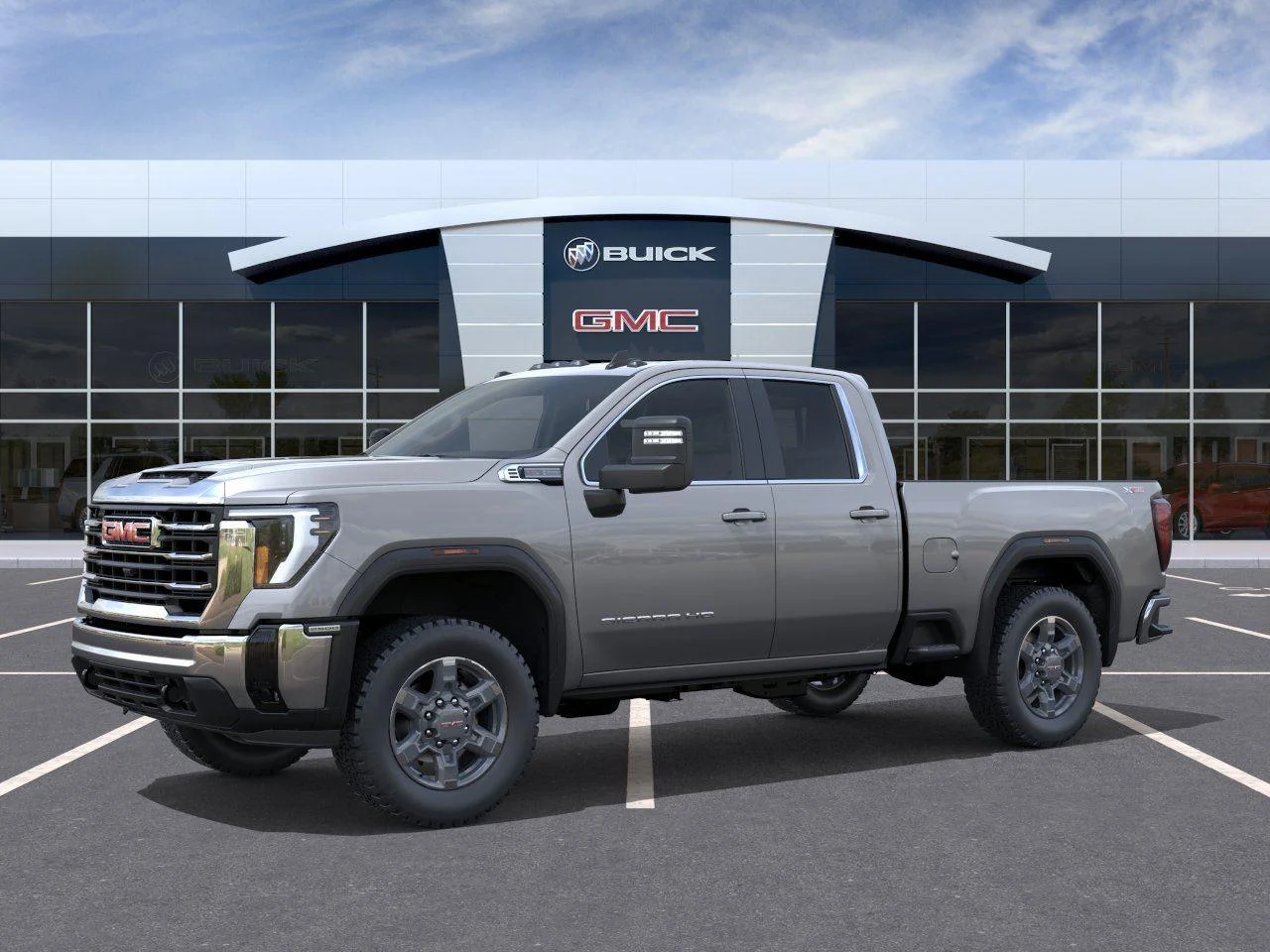 New 2026 Sterling Metallic GMC SLE image 2