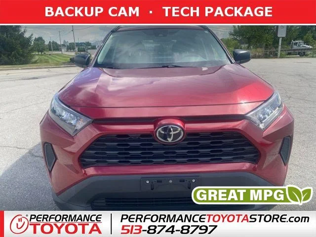 Used 2019 Ruby Flare Pearl Toyota LE image 1