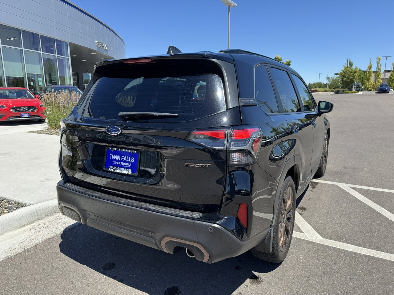 Used 2025 Crystal Black Silica Subaru Sport image 7