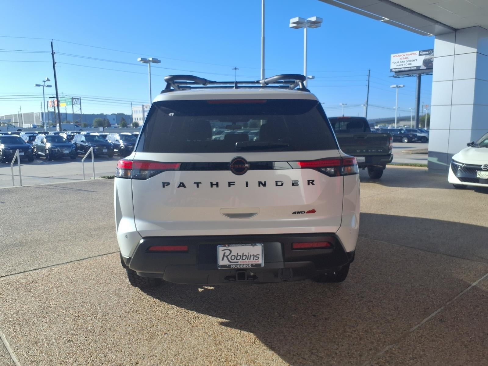 2026 Nissan Pathfinder Rock Creek® White at Robbins Nissan