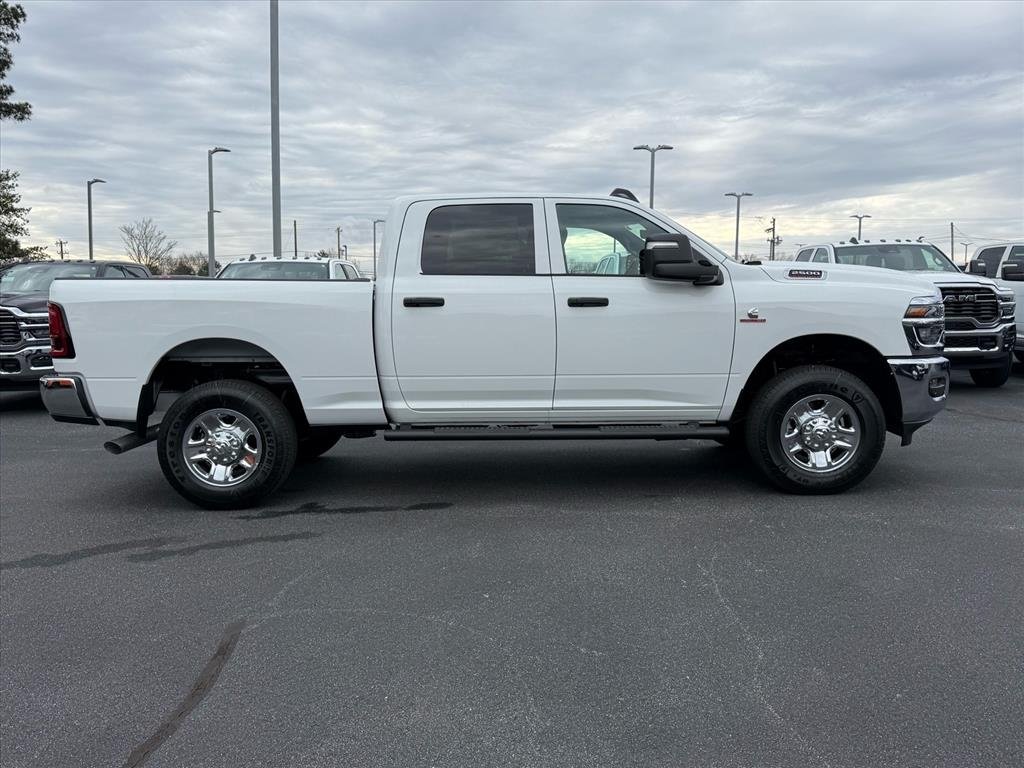 New 2026 Bright White Clear-Coat Exterior Paint RAM Tradesman Crew Cab 4x4 6
