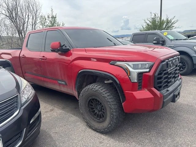 Used 2022 Red Toyota Platinum image 2