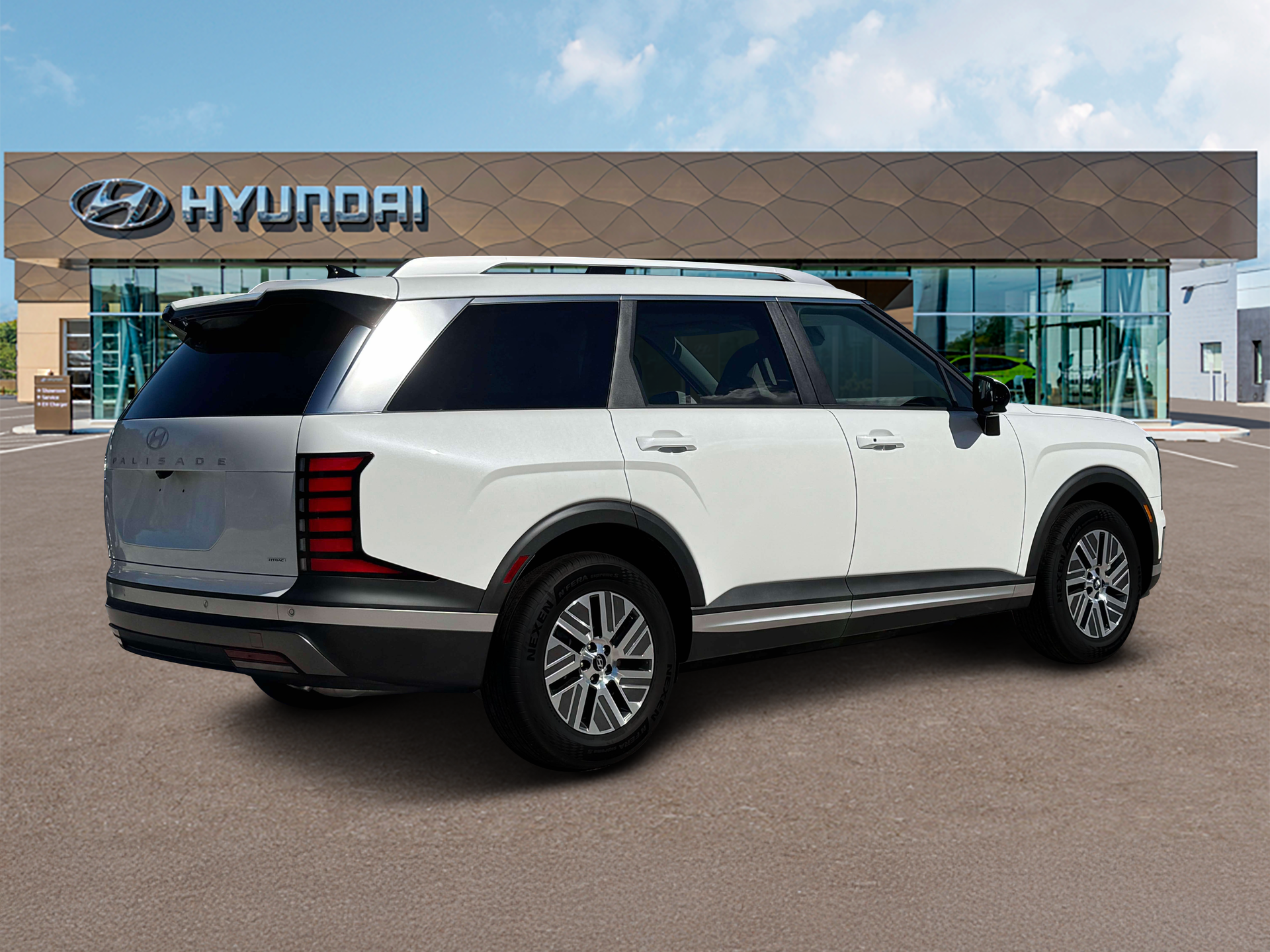 New 2027 White Hyundai SEL 7P image 8