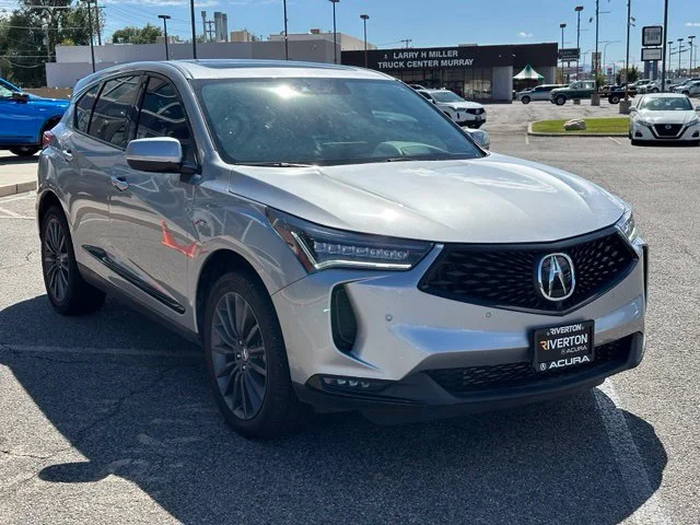 Used 2024 Lunar Silver Metallic Acura SH-AWD A-SPEC ADV image 4