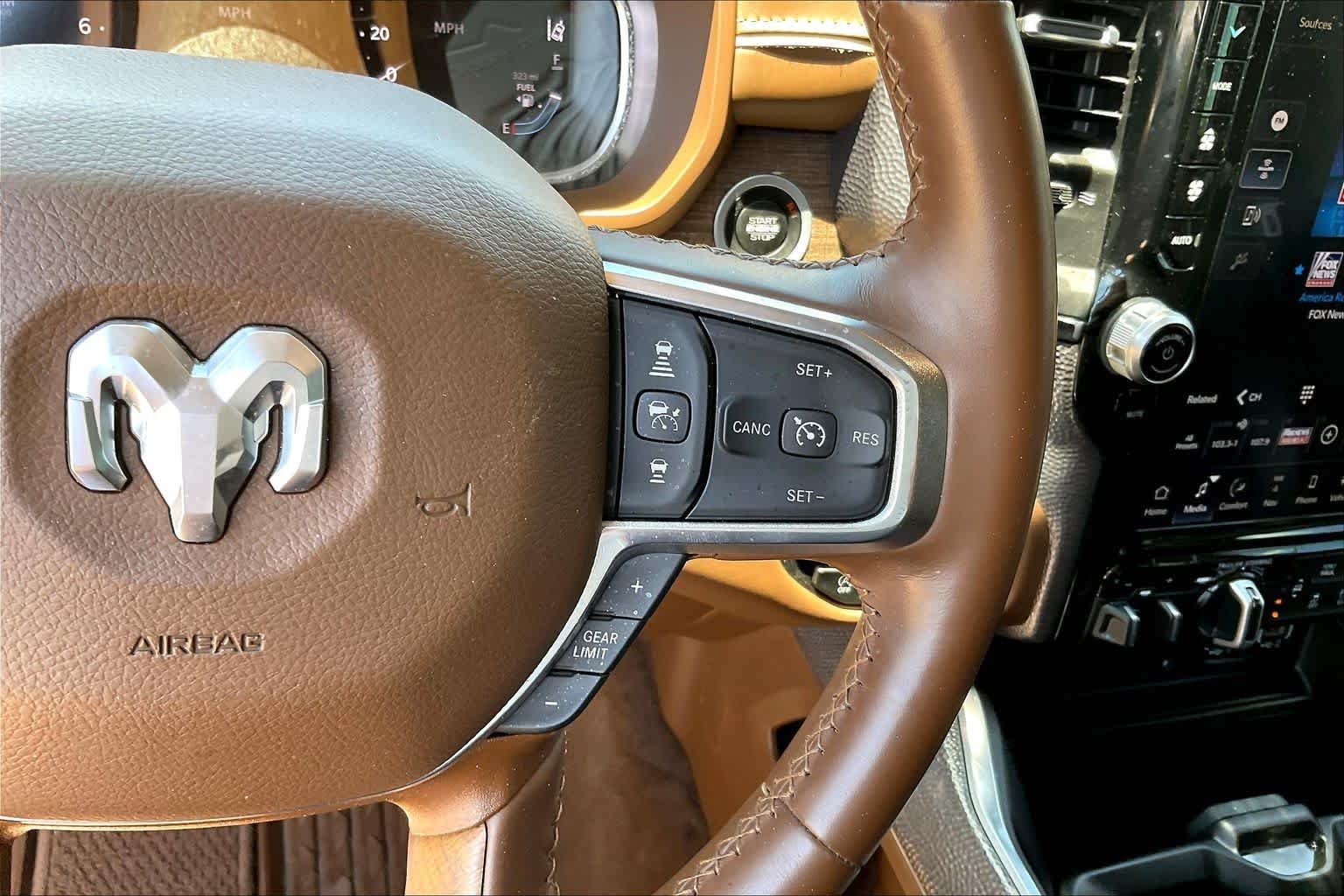 Used 2023 Patriot Blue Pearlcoat Ram Longhorn image 24