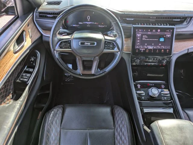 Certified Used 2021 Diamond Black Jeep Summit image 16