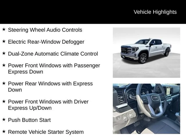 New 2026 Summit White GMC SLE image 15