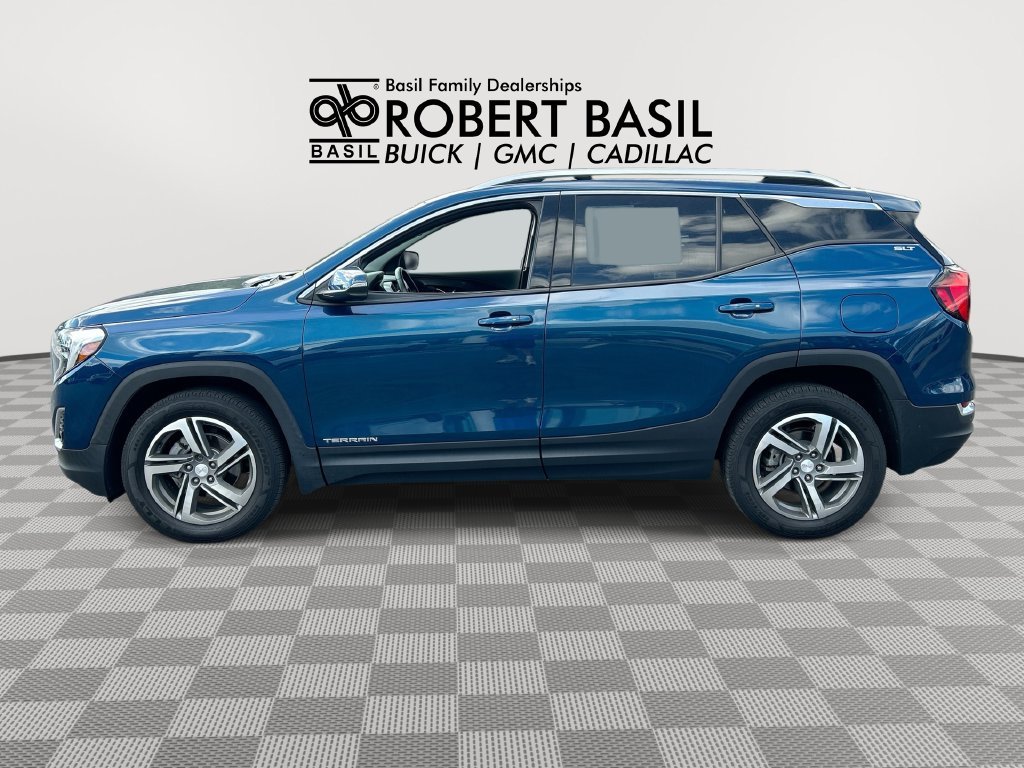 Used 2021 Blue GMC SLT image 5