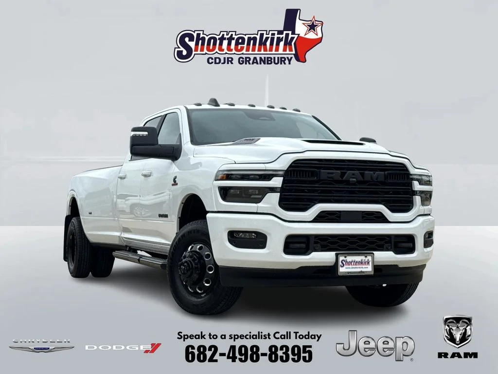 New 2026 Bright White Clear-Coat Exterior Paint RAM Laramie image 1