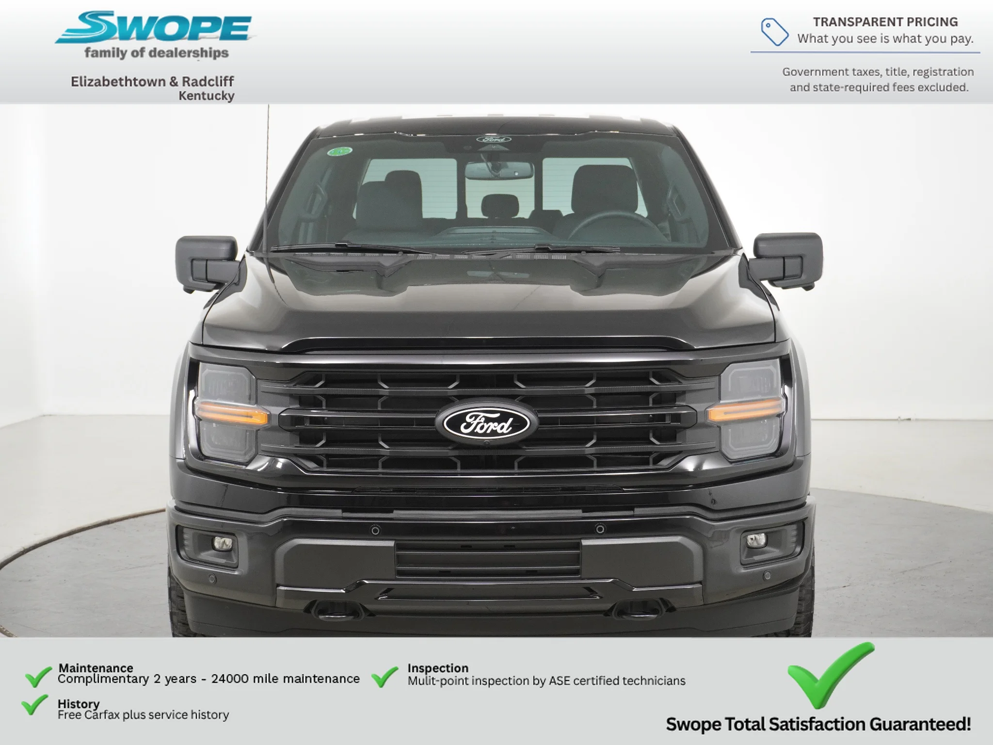 New 2026 AGATE BLACK METALLIC Ford XLT image 8